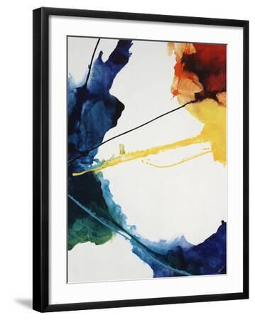 Celestial VIII - Black Framed Art Print Wall Art, 18x24