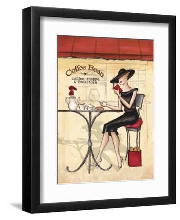Femme Elegante II - Black Framed Art Print Wall Art, 9x12