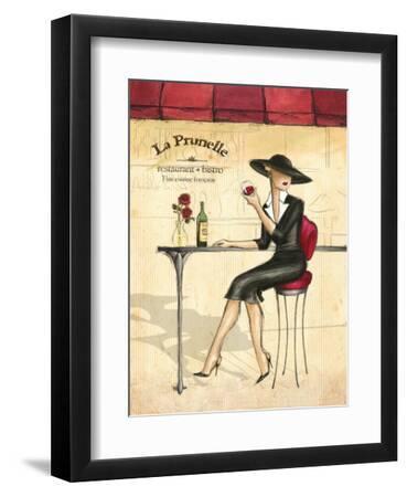 Femme Elegante IV - Black Framed Art Print Wall Art, 9x12