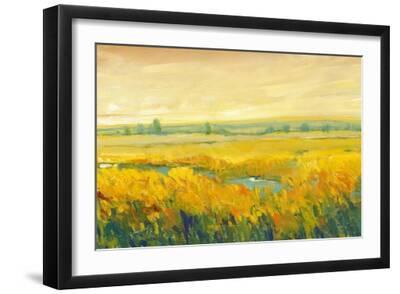 Hot Summer Day II - Black Framed Art Print Wall Art, 18x12