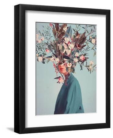 I Was Hidden but You Saw Me - Black Framed Art Print Wall Art, 9x12