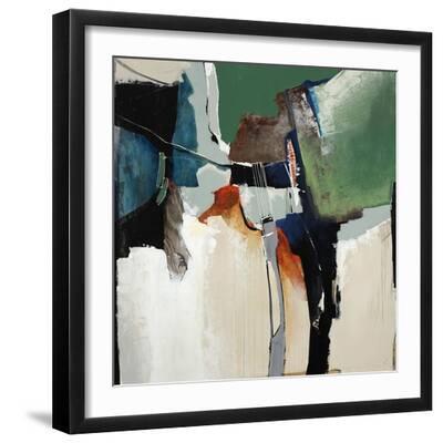 Late Hour - Black Framed Art Print Wall Art, 16x16