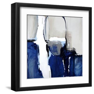 Leaving at Midnight - Black Framed Art Print Wall Art, 12x12