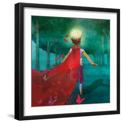 Magnificent - Black Framed Art Print Wall Art, 16x16