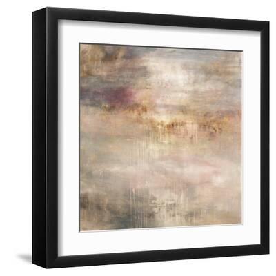 Marble Fog - Black Framed Art Print Wall Art, 12x12