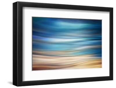 Shore - Black Framed Art Print Wall Art, 12x8
