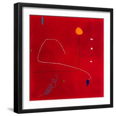 Silentium - Black Framed Art Print Wall Art, 16x16