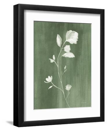Simple Nature III Sage - Black Framed Art Print Wall Art, 9x12